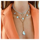 Grohandel Schmuck einfache Perlenherz Anhnger mehrschichtige Halskette nihaojewelrypicture7