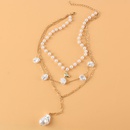 Grohandel Schmuck einfache Perlenherz Anhnger mehrschichtige Halskette nihaojewelrypicture10