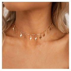 wholesale jewelry fashion lightning pendant necklace nihaojewelry
