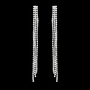 Nihaojewelry Grohandel Schmuck neue dreischichtige volle Diamant Quaste lange Ohrringepicture8