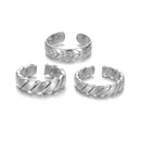 Nihaojewelry wholesale jewelry retro titanium steel carved open couple ringpicture14