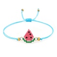 Nihaojewelry wholesale jewelry simple sea turtle Miyuki beads handwoven watermelon childrens braceletpicture28