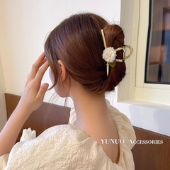 Nihaojewelry style coréen fleur en épingle à cheveux en métal bijoux en gros