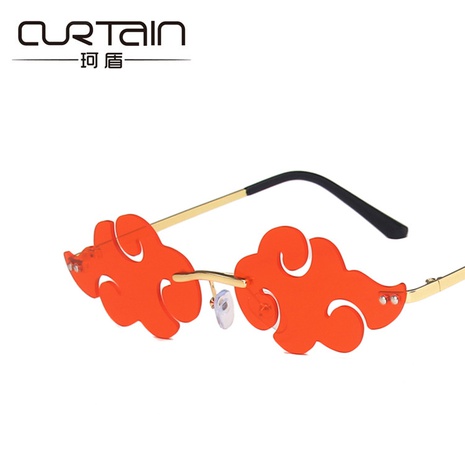 wholesale retro frameless cloud shape sunglasses nihaojewelry's discount tags