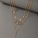 Nihaojewelry Grohandel Schmuck bhmischen langen Streifen Anhnger Kreuzring mehrschichtige Halskettepicture7