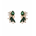 wholesale jewelry rhinestone hit color alloy water drop geometric creative earrings Nihaojewelrypicture9