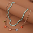Grohandel Schmuck im bhmischen Stil handgewebte Perlen Blumenanhnger mehrschichtige Halskette nihaojewelrypicture24