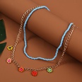 Grohandel Schmuck im bhmischen Stil handgewebte Perlen Blumenanhnger mehrschichtige Halskette nihaojewelrypicture25