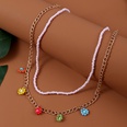 Grohandel Schmuck im bhmischen Stil handgewebte Perlen Blumenanhnger mehrschichtige Halskette nihaojewelrypicture28
