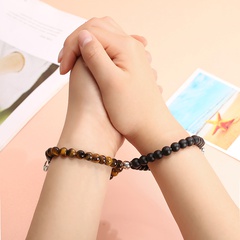 wholesale jewelry natural stone beads bracelets a pair of set nihaojewelry