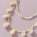 Nihaojewelry Grohandel Schmuck neue bhmische Muschel Quaste Perle Doppelschicht Halskettepicture8