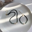 Nihaojewelry wholesale jewelry simple freshwater pearl black crystal bracelet necklacepicture10