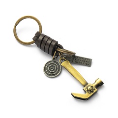 wholesale accessories vintage claw hammer cowhide keychain Nihaojewelry