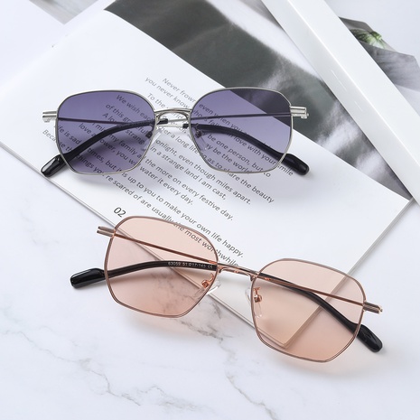 wholesale metal polygonal frame sunglasses nihaojewelry's discount tags