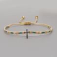 Nihaojewelry wholesale accessories ethnic style diamond cross Miyuki beads woven braceletpicture27