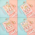 wholesale cherry blossom magnetic buckle cute girl notebook Nihaojewelrypicture24