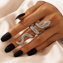 Nihaojewelry wholesale jewelry new snake shape alloy joint ring