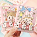 wholesale cherry blossom magnetic buckle cute girl notebook Nihaojewelrypicture22