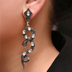 wholesale jewelry simple linear snake earrings Nihaojewelry
