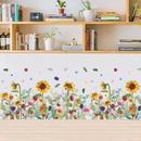 Nihaojewelry Wholesale Fashion Plant Sunflower Bedroom Entrance Wall Stickerpicture8