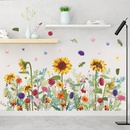 Nihaojewelry Wholesale Fashion Plant Sunflower Bedroom Entrance Wall Stickerpicture9