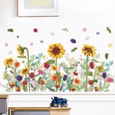 Nihaojewelry Wholesale Fashion Plant Sunflower Bedroom Entrance Wall Stickerpicture10