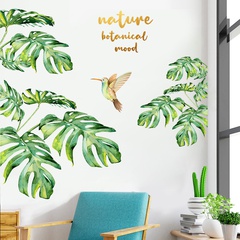 nihaojewelry Großhandel Mode tropische Pflanze Vogel Schlafzimmer Veranda Wandaufkleber