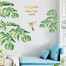 nihaojewelry wholesale fashion tropical plant bird bedroom porch wall stickerpicture12