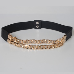 nihaojewelry wholesale fashion corset waist elastic chain belt
