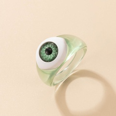 Nihaojewelry Jewelry Wholesale Creative Acrylic Resin Devil's Eyes Rings