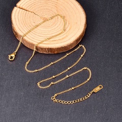 wholesale jewelry titanium steel beanie chain simple necklace Nihaojewelry
