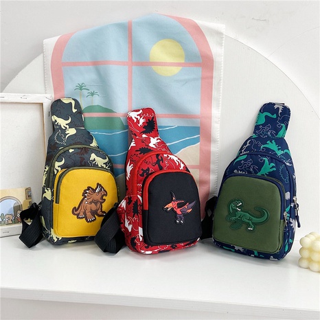 wholesale cartoon dinosaur pattern chest bag Nihaojewelry's discount tags