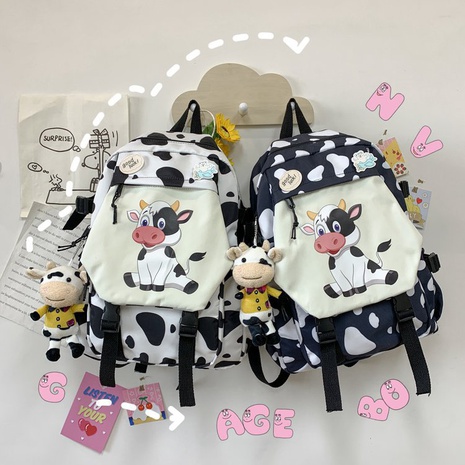 wholesale cartoon cow doll backpack Nihaojewelry's discount tags