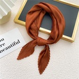Nihaojewelry wholesale simple fold solid color small square scarfpicture50
