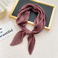 Nihaojewelry wholesale simple fold solid color small square scarfpicture52