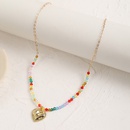 pendentif en forme de coeur en cristal collier bohme perl bijoux en gros Nihaojewelrypicture11