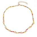 Farbe handgemachte Reisperlenblume bhmische lange Halskette Grohandel Nihaojewelrypicture20