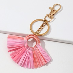 wholesale fashion fan-shaped keychain pendant Nihaojewelry