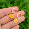 wholesale jewelry smiley color pendant earrings Nihaojewelrypicture15
