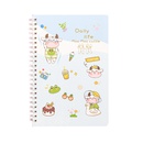 wholesale cartoon 120 pages thick horizontal line A5 coil notebook Nihaojewelry  NHWQ389804picture24