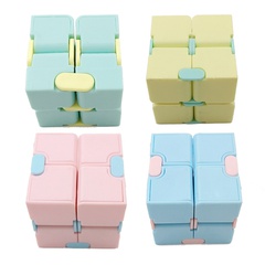 Wholesale Candy Color Unlimited Rubik's Cube Flip Toy Nihaojewelry