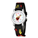 vente en gros montre pour enfants avec bande en plastique  motif de guitare en relief Nihaojewelrypicture23