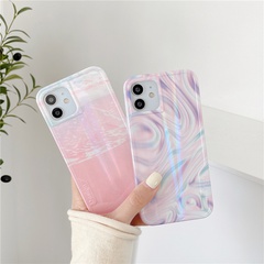 wholesale Korean wave ripple gradient mobile phone case Nihaojewelry