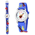 vente en gros montre pour enfants avec bande en plastique  motif de guitare en relief Nihaojewelrypicture25