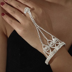 Wholesale Jewelry Diamond One-piece Copper Ring Bracelet Nihaojewelry