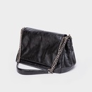 Womens Bag 2020 New Rock Style Flip Womens Bag Fashion AllMatch Large Capacity Chain Shoulder Underarm Hobo Bagpicture13