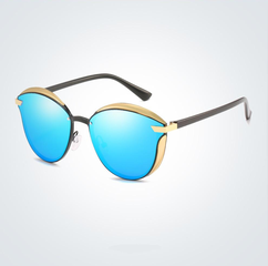 Wholesale Retro Color Cat Eye Frame Sunglasses Nihaojewelry