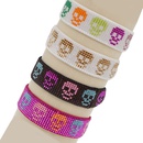 color Halloween skull punk style handwoven Miyuki bead bracelet wholesale jewelry Nihaojewelry NHBDB390701picture14