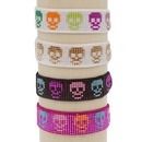 color Halloween skull punk style handwoven Miyuki bead bracelet wholesale jewelry Nihaojewelry NHBDB390701picture17