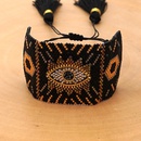 evil eye Miyuki beads handwoven widebody bracelets wholesale jewelry Nihaojewelrypicture38